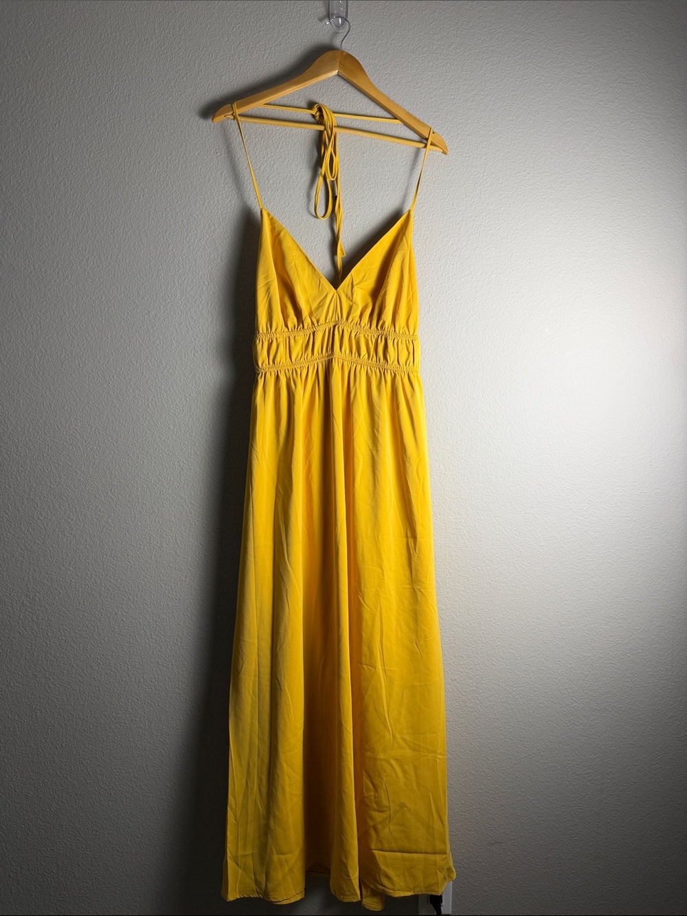 Size XL Bright Yellow Maxi Dress - Women's Summer Dress